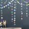 Holographic Circle Garlands - Iridescent Party Supplies, Hanging Streamer Backdrop for Kids Unicorn, Mermaid Theme, Birthday Party, Baby Shower, Graduation, Wedding, Disco, and Bachelorette Party Decor